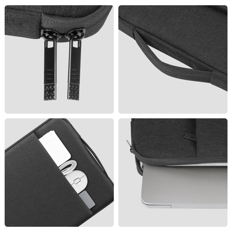 กระเป๋าใส่แล็ปท็อป HAWEEL แบบซิป พร้อมหูจับ สำหรับแล็ปท็อปขนาด 15-16.7 นิ้ว