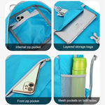 HAWEEL Hiking Portable Foldable Backpack Large Capacity Shoulders Bag, Large Capacity Backpack
