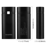 กล่องเปล่าสำหรับแบตเตอรี่ DIY HAWEEL 2x 18650 (ไม่รวมแบตเตอรี่) ความจุ 5600mAh พร้อมพอร์ต USB และไฟแสดงสถานะ DIY 2 แบตเตอรี่ (สีดำ), DIY 2 แบตเตอรี่ (สีขาว)