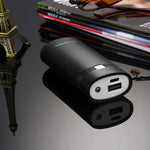 กล่องเปล่าสำหรับแบตเตอรี่ DIY HAWEEL 2x 18650 (ไม่รวมแบตเตอรี่) ความจุ 5600mAh พร้อมพอร์ต USB และไฟแสดงสถานะ DIY 2 แบตเตอรี่ (สีดำ), DIY 2 แบตเตอรี่ (สีขาว)