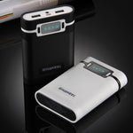 กล่องเปล่าสำหรับแบตเตอรี่ DIY HAWEEL 4 x 18650 (ไม่รวมแบตเตอรี่) ความจุ 10000mAh พร้อมพอร์ต USB 2 ช่องและหน้าจอแสดงผล สำหรับ iPhone, Galaxy, Sony, HTC, Google, Huawei, Xiaomi, Lenovo และสมาร์ทโฟนอื่นๆ DIY 4 x 18650 10000mAh แบตเตอรี่ (US)