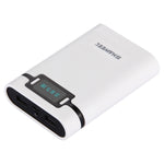 กล่องเปล่าสำหรับแบตเตอรี่ DIY HAWEEL 4 x 18650 (ไม่รวมแบตเตอรี่) ความจุ 10000mAh พร้อมพอร์ต USB 2 ช่องและหน้าจอแสดงผล สำหรับ iPhone, Galaxy, Sony, HTC, Google, Huawei, Xiaomi, Lenovo และสมาร์ทโฟนอื่นๆ DIY 4 x 18650 10000mAh แบตเตอรี่ (US)