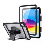 เคสแท็บเล็ตกันกระแทกแบบรอบตัว 360 องศาพร้อมที่จับ ที่วาง และช่องใส่ปากกา สำหรับ iPad รุ่นที่ 10 ขนาด 10.9 ปี 2022