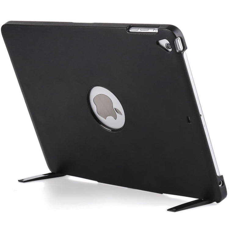 F611 เคสแท็บเล็ตคีย์บอร์ดบลูทูธอลูมิเนียมแผงหลังมีไฟสีสันถอดได้สำหรับ iPad Air 2 / 9.7 (2018) / 9.7 นิ้ว (2017) / Air / Pro 9.7 นิ้ว