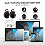 หูฟังบลูทูธไร้สาย BTH-V5 DSP ตัดเสียงรบกวนสำหรับกีฬา Bluetooth V5.0 พร้อมเคสชาร์จ รองรับ iPhone และ Android