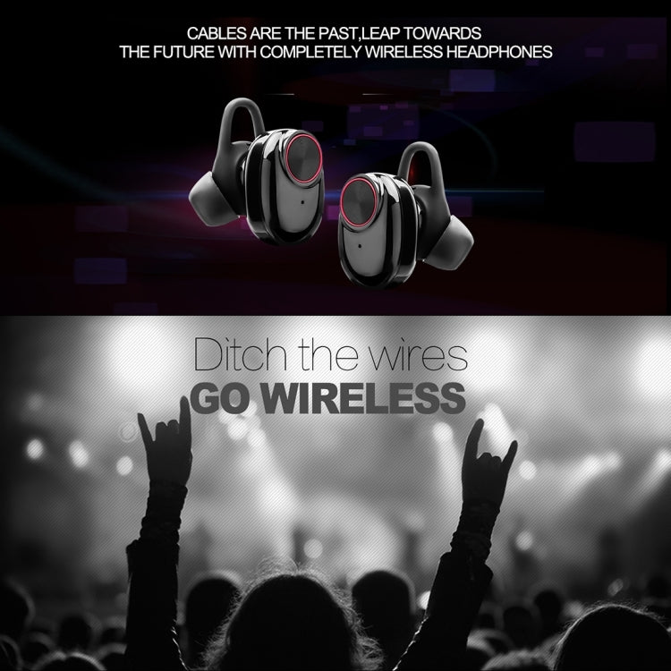 หูฟังบลูทูธไร้สาย BTH-V5 DSP ตัดเสียงรบกวนสำหรับกีฬา Bluetooth V5.0 พร้อมเคสชาร์จ รองรับ iPhone และ Android