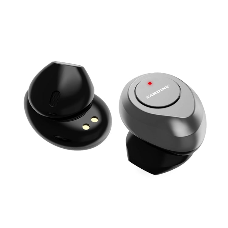 หูฟังสเตอริโอไร้สาย SARDiNE F8 TWS Bluetooth V5.0 พร้อมกล่องชาร์จ