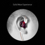 หูฟัง KZ ZST Circle Iron อินเอียร์ เบสหนัก MP3 แบบสองยูนิต ไม่มีไมโครโฟน