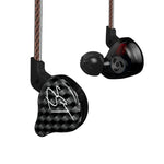 หูฟัง KZ ZST Circle Iron อินเอียร์ เบสหนัก MP3 แบบสองยูนิต ไม่มีไมโครโฟน