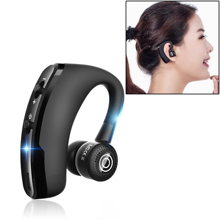 หูฟังบลูทูธไร้สาย V9 Business Handsfree CSR 4.1 พร้อมไมโครโฟนสำหรับคนขับและกีฬา