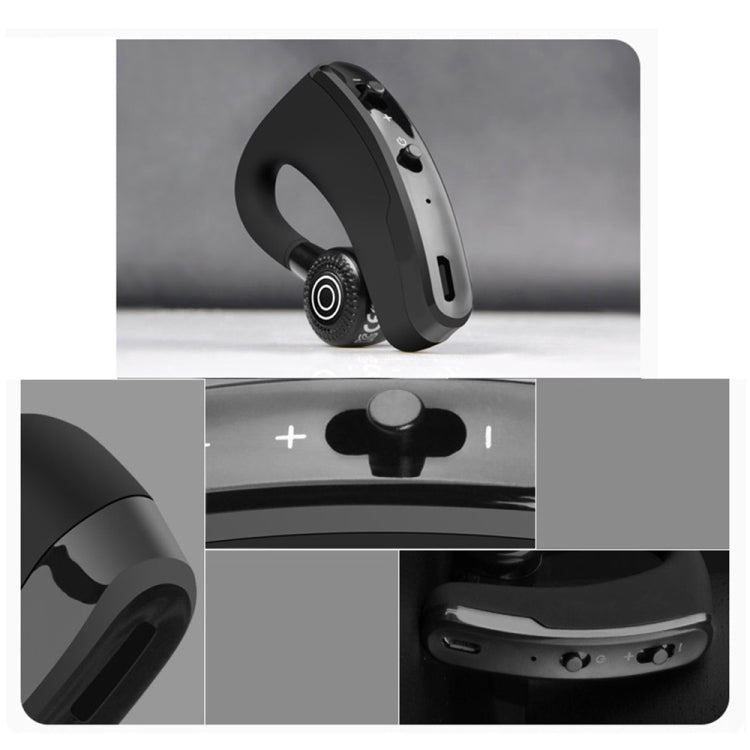 หูฟังบลูทูธไร้สาย V9 Business Handsfree CSR 4.1 พร้อมไมโครโฟนสำหรับคนขับและกีฬา