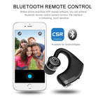 หูฟังบลูทูธไร้สาย V9 Business Handsfree CSR 4.1 พร้อมไมโครโฟนสำหรับคนขับและกีฬา