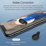 หูฟังบลูทูธ Q1 TWS Bluetooth 5.0 สเตอริโอสองข้างสำหรับกีฬาไร้สาย