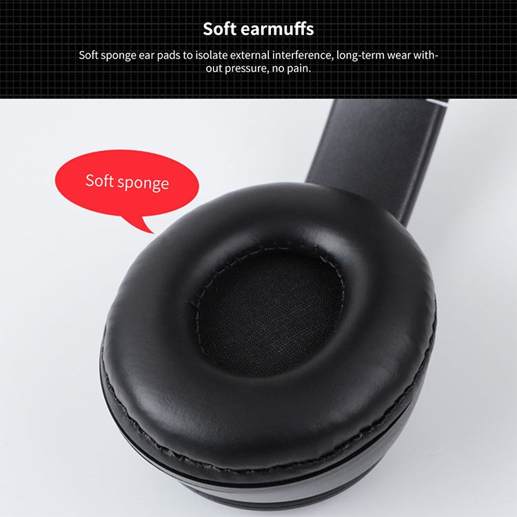 P47 Foldable Wireless Bluetooth Headphone with 3.5mm Audio Jack, Support MP3 / Call, P47 Green, P47 Black, P47 Blue, P47 Red, P47 White