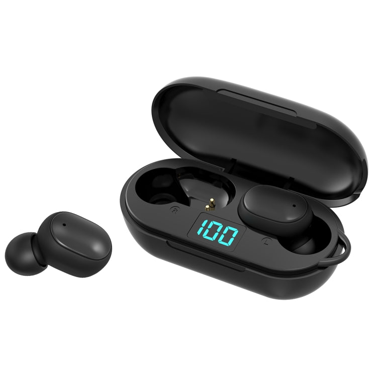 หูฟังบลูทูธไร้สาย H6 TWS Bluetooth 5.0 พร้อมจอดิจิทัลและกล่องชาร์จ รองรับ Siri และการโทร HD