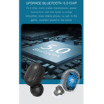 หูฟังบลูทูธไร้สาย H6 TWS Bluetooth 5.0 พร้อมจอดิจิทัลและกล่องชาร์จ รองรับ Siri และการโทร HD