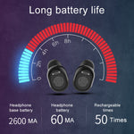 หูฟังบลูทูธไร้สาย G10 TWS Bluetooth 5.0 พร้อมกล่องชาร์จ รองรับจอดิจิทัล การโทร HD และ Power Bank รุ่น G10