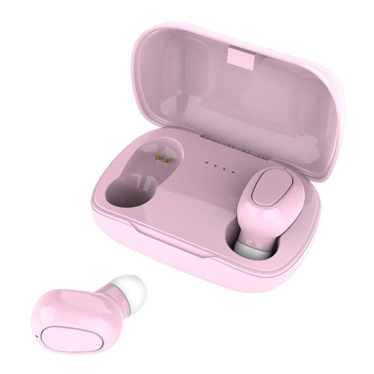 หูฟังบลูทูธไร้สาย L-21 Bluetooth 5.0 ระบบสัมผัส พร้อมกล่องชาร์จ เอฟเฟกต์เสียง 9D รองรับการโทร HD รุ่น L-21