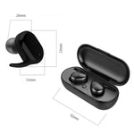 หูฟังบลูทูธไร้สาย TWS-4 IPX5 Bluetooth 5.0 ระบบสัมผัส พร้อมกล่องชาร์จ รองรับการโทร HD และเสียงแจ้งเตือน รุ่น TWS-4