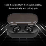 หูฟังบลูทูธไร้สาย TWS-4 IPX5 Bluetooth 5.0 ระบบสัมผัส พร้อมกล่องชาร์จ รองรับการโทร HD และเสียงแจ้งเตือน รุ่น TWS-4