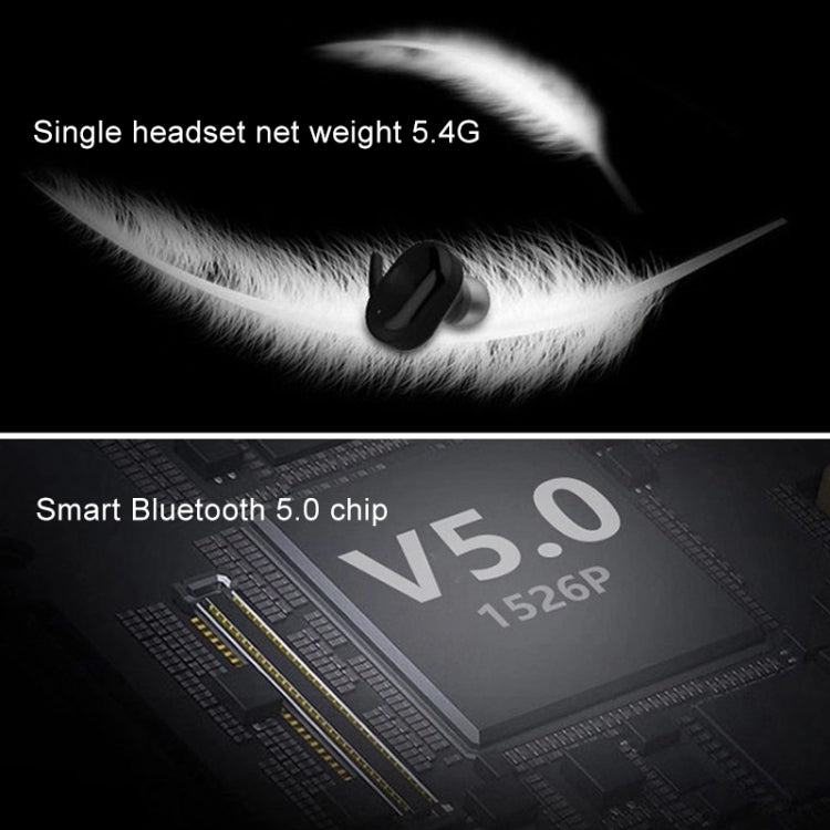 หูฟังบลูทูธไร้สาย TWS-4 IPX5 Bluetooth 5.0 ระบบสัมผัส พร้อมกล่องชาร์จ รองรับการโทร HD และเสียงแจ้งเตือน รุ่น TWS-4