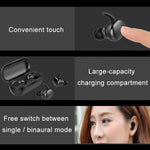 หูฟังบลูทูธไร้สาย TWS-4 IPX5 Bluetooth 5.0 ระบบสัมผัส พร้อมกล่องชาร์จ รองรับการโทร HD และเสียงแจ้งเตือน รุ่น TWS-4