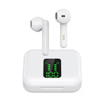 หูฟังบลูทูธไร้สาย P100pro TWS Bluetooth 5.0 แบบสัมผัส พร้อมกล่องชาร์จและจอแสดงผลดิจิทัล LED อัจฉริยะ รองรับ Siri และการโทร