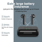 หูฟังบลูทูธไร้สาย P100pro TWS Bluetooth 5.0 แบบสัมผัส พร้อมกล่องชาร์จและจอแสดงผลดิจิทัล LED อัจฉริยะ รองรับ Siri และการโทร