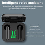 หูฟังบลูทูธไร้สาย P100pro TWS Bluetooth 5.0 แบบสัมผัส พร้อมกล่องชาร์จและจอแสดงผลดิจิทัล LED อัจฉริยะ รองรับ Siri และการโทร