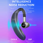 หูฟังบลูทูธสเตอริโอสปอร์ตสไตล์ธุรกิจ V7 Bluetooth 5.0 รองรับการแจ้งชื่อผู้โทร