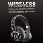 หูฟังบลูทูธไร้สาย B1 ลายกราฟฟิตี Bluetooth V5.0