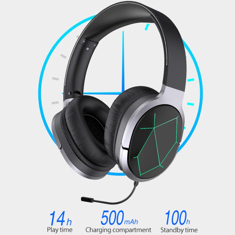 awei A799BL หูฟังเกมมิ่งบลูทูธ 5.0 แบบพับได้สวมศีรษะ