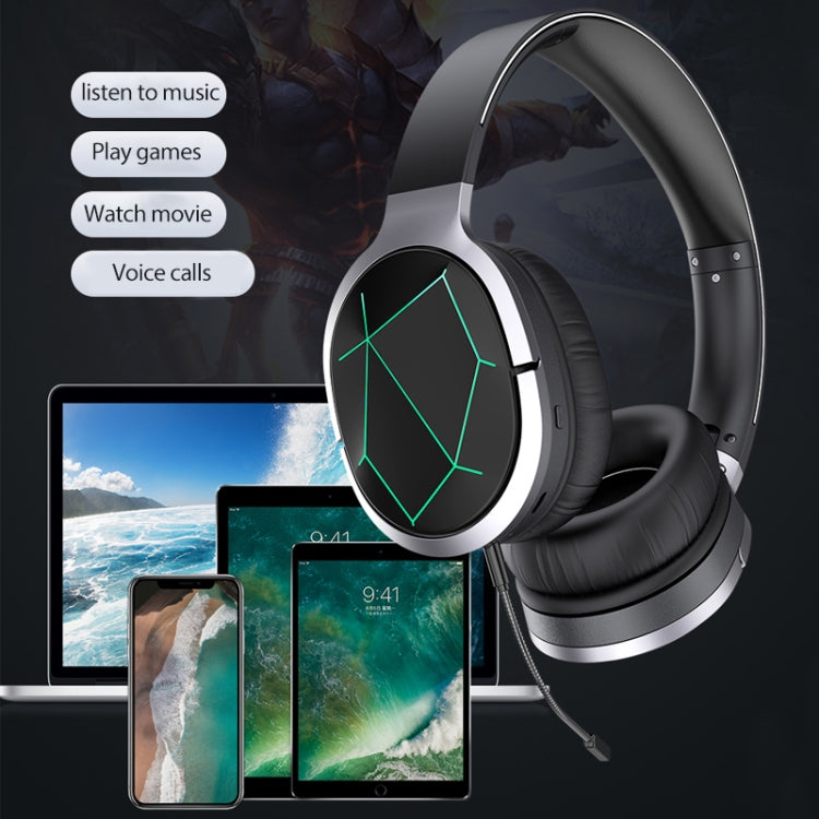 awei A799BL หูฟังเกมมิ่งบลูทูธ 5.0 แบบพับได้สวมศีรษะ
