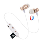 หูฟังบลูทูธ F11 Bluetooth 4.2 ดีไซน์คล้องคอ รองรับการเล่นเพลง สลับเพลง ควบคุมเสียง และรับสาย