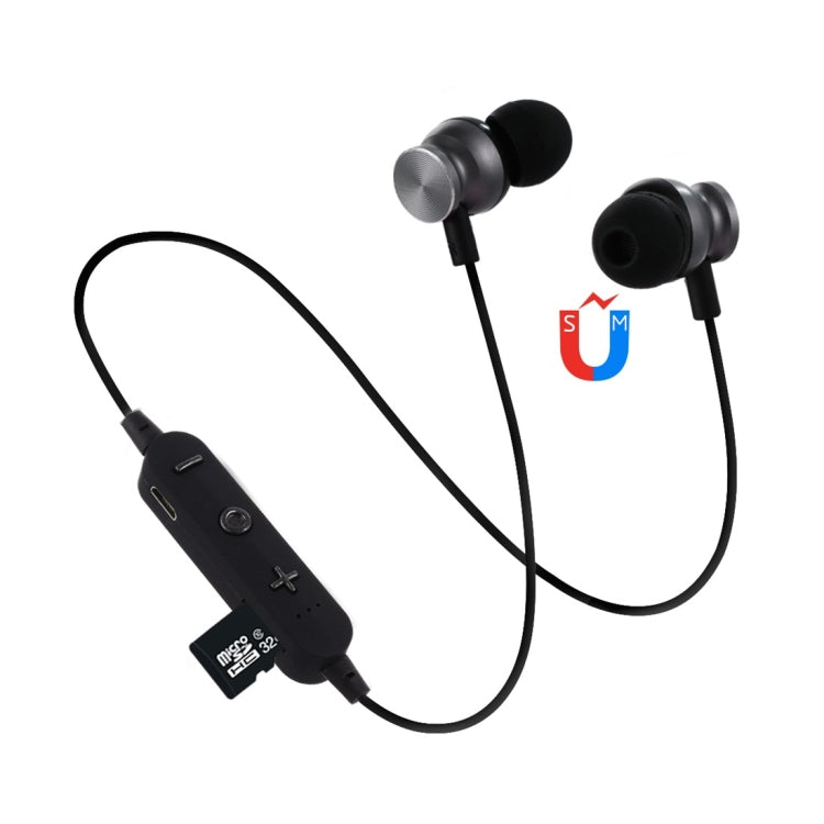 หูฟังบลูทูธ F17 Bluetooth 4.2 ดีไซน์คล้องคอ รองรับการเล่นเพลง สลับเพลง ควบคุมเสียง และรับสาย