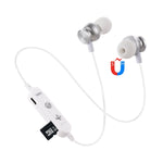 หูฟังบลูทูธ F17 Bluetooth 4.2 ดีไซน์คล้องคอ รองรับการเล่นเพลง สลับเพลง ควบคุมเสียง และรับสาย