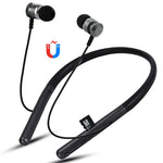หูฟังบลูทูธ F108 Bluetooth 4.2 ดีไซน์คล้องคอ รองรับการเล่นเพลง สลับเพลง ควบคุมเสียง และรับสาย