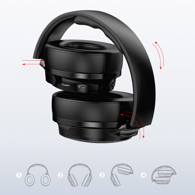 หูฟังบลูทูธไร้สายพับได้ awei A780BL Bluetooth 5.0 เบสหนัก พร้อมแจ็ค 3.5 มม. รุ่น A780BL