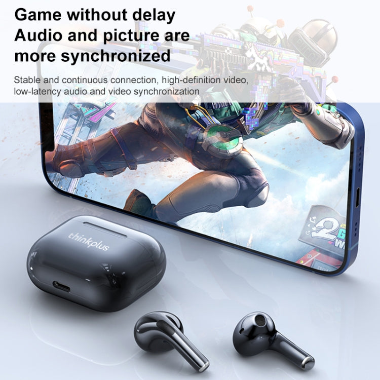 หูฟังบลูทูธ Lenovo LivePods LP40 TWS กันน้ำ IPX4 พร้อมกล่องชาร์จ รองรับการสัมผัส & HD Call & Siri & สลับโหมด Master-slave, LivePods LP40