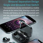หูฟังบลูทูธ M10 Bluetooth 5.1 TWS พร้อมจอแสดงผลดิจิทัล กล่องชาร์จ รองรับการสัมผัส & Siri & แสดงแบตเตอรี่, M10 สีดำ, M10 สีเขียว