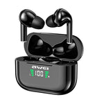 หูฟังสปอร์ตไร้สาย awei T29P Bluetooth V5.0 พร้อมจอแสดงผล LED กันน้ำ IPX4 TWS พร้อมกล่องชาร์จ