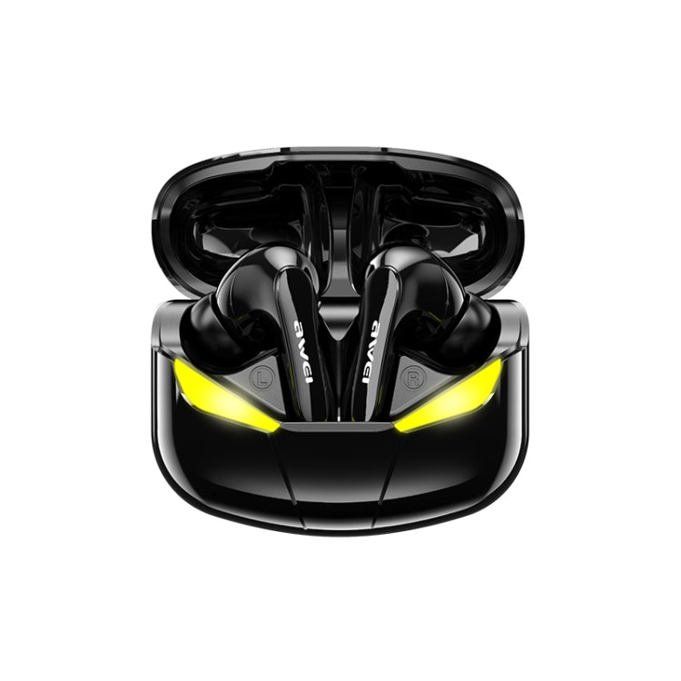 หูฟังสปอร์ตเกมไร้สาย awei T35 Bluetooth V5.0 โหมดคู่ กันน้ำ IPX5 TWS พร้อมกล่องชาร์จ