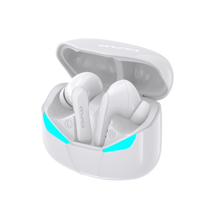 หูฟังสปอร์ตเกมไร้สาย awei T35 Bluetooth V5.0 โหมดคู่ กันน้ำ IPX5 TWS พร้อมกล่องชาร์จ