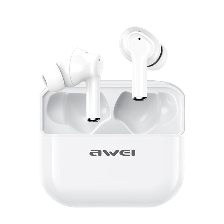 หูฟังสปอร์ตไร้สายตัดเสียงรบกวน ANC awei TA1 Bluetooth V5.0 กันน้ำ IPX4 TWS พร้อมกล่องชาร์จ