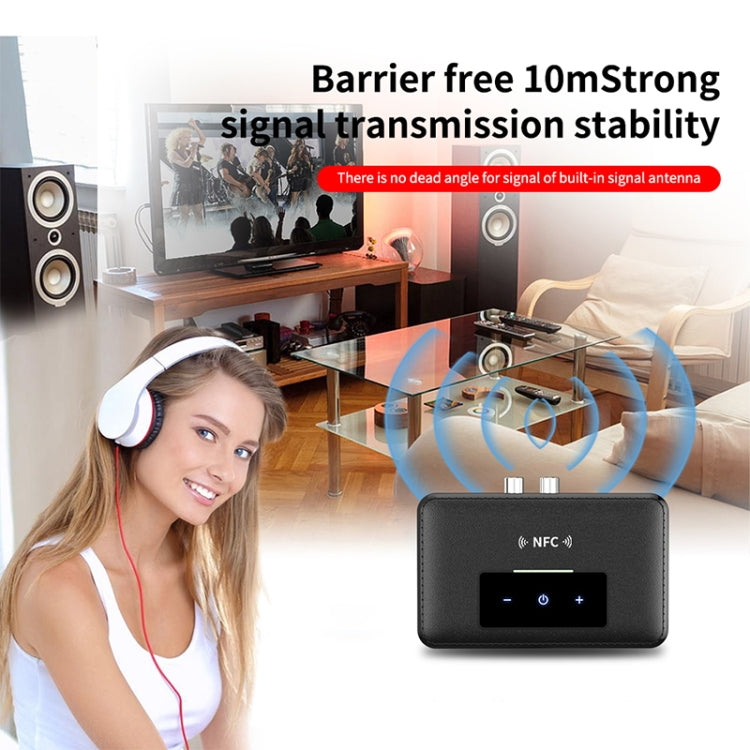 เครื่องรับส่งสัญญาณ NFC BT19 Bluetooth 5.0 หูฟัง เครื่องเล่นเสียงรถยนต์