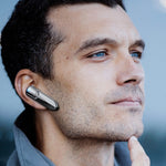 M81 หูฟังบลูทูธแบบติดหูข้างเดียวพร้อมระบบลดเสียงรบกวน CVC, รองรับ Siri & One for Two