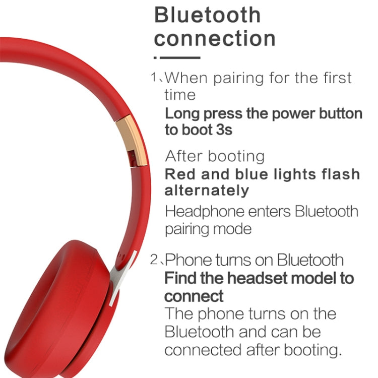 07S หูฟังบลูทูธ V5.0 แบบพับได้สำหรับเล่นกีฬาและเกม พร้อมไมโครโฟน