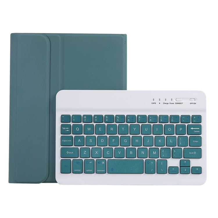 C06B เคสแท็บเล็ตคีย์บอร์ดบลูทูธสีลูกกวาดบางพิเศษสำหรับ iPad mini 6 / mini 7 พร้อมขาตั้งและช่องใส่ปากกา