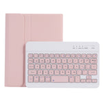 C06B เคสแท็บเล็ตคีย์บอร์ดบลูทูธสีลูกกวาดบางพิเศษสำหรับ iPad mini 6 / mini 7 พร้อมขาตั้งและช่องใส่ปากกา
