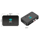 T36 หูฟังบลูทูธ 5.0 พร้อม NFC รับส่งสัญญาณเสียงสำหรับรถยนต์